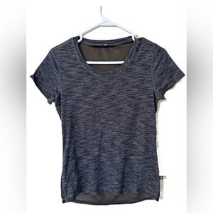 Lululemon short sleeve,mesh back size 6